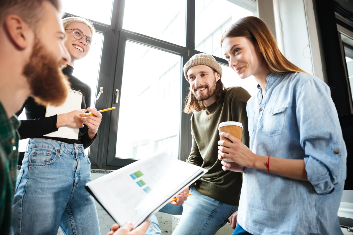 Il team al centro del lavoro